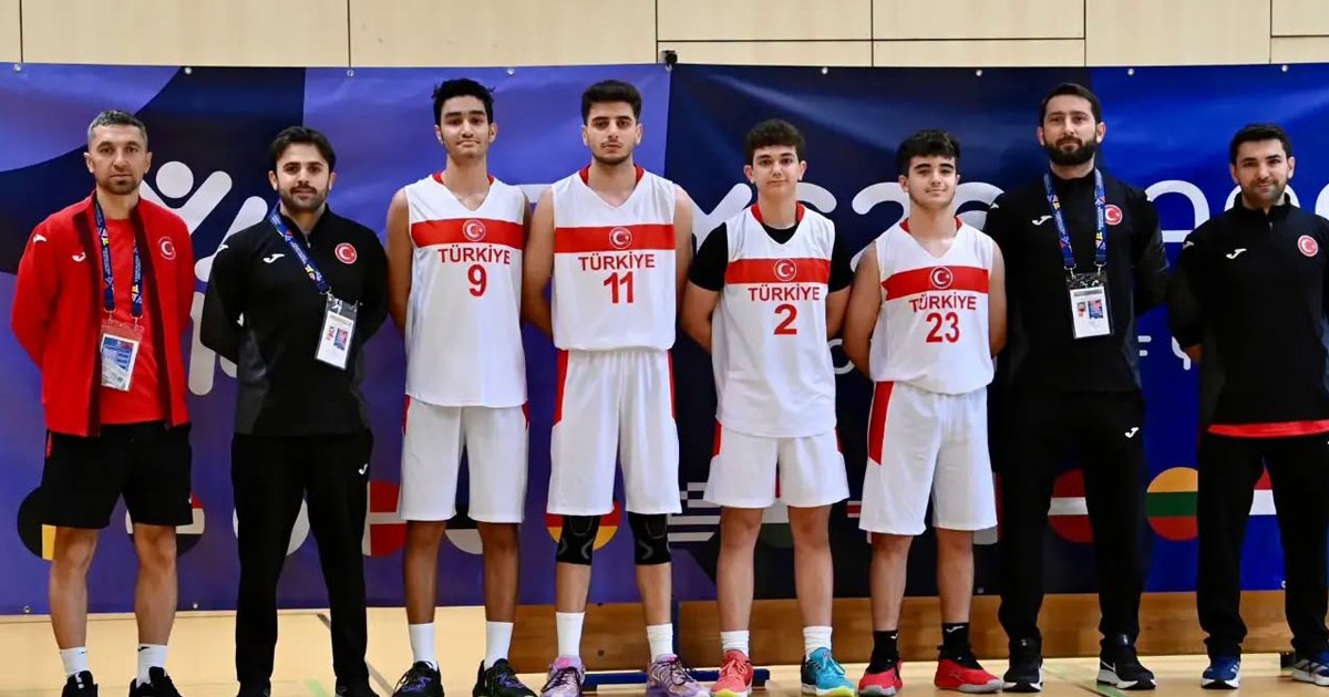3X3 Basketbol Milli Takımı Avrupa’da 4. oldu