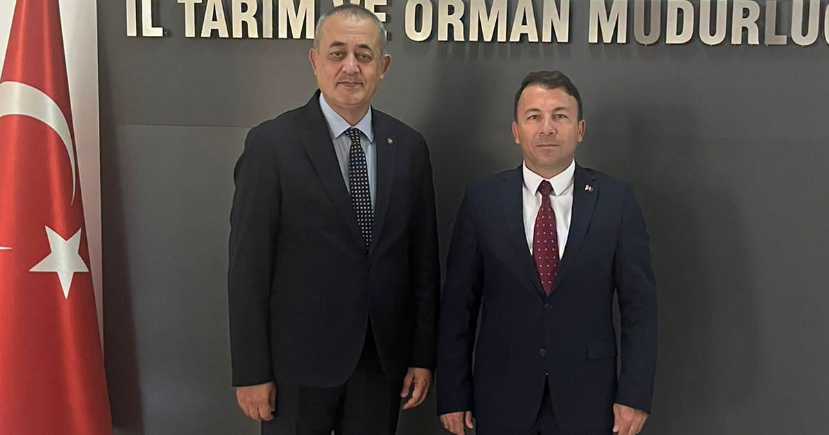Pamukkale Kaymakamı Güngör’den İl Tarım ve Orman Müdürü Zayim’e ziyaret