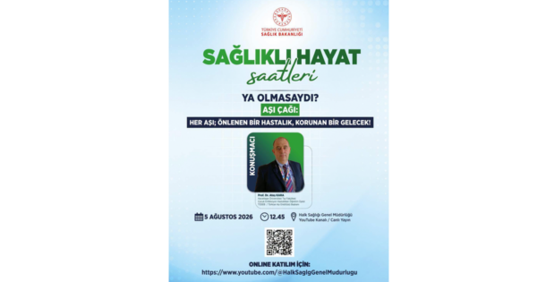 “Ya aşı olmasaydı?” konusu Sağlıklı Hayat Saatleri’nde ele alınacak