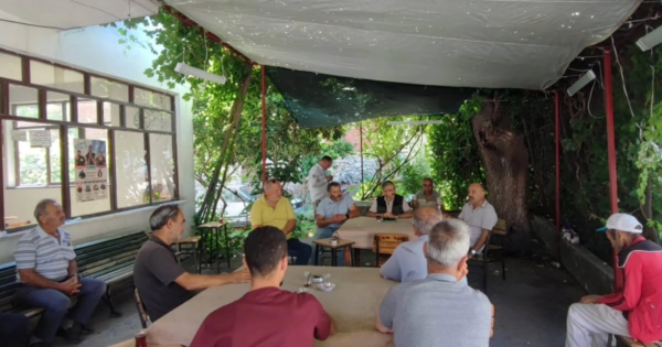 Orman köylülerine su tankeri desteği için bilgilendirme toplantısı