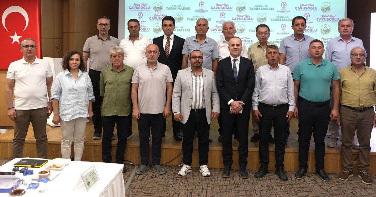 Denizli tarımında “Ortak Akıl” dönemi