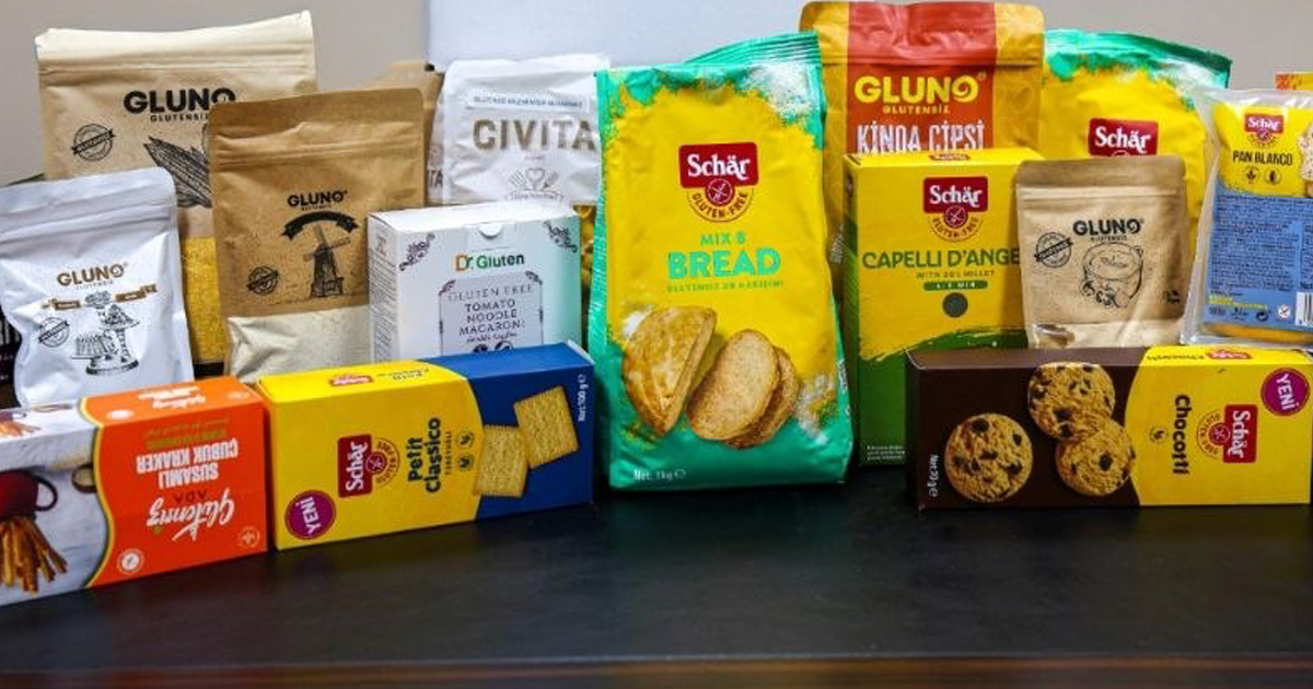 Glütensiz gıda paketleri kapıya teslim ediliyor