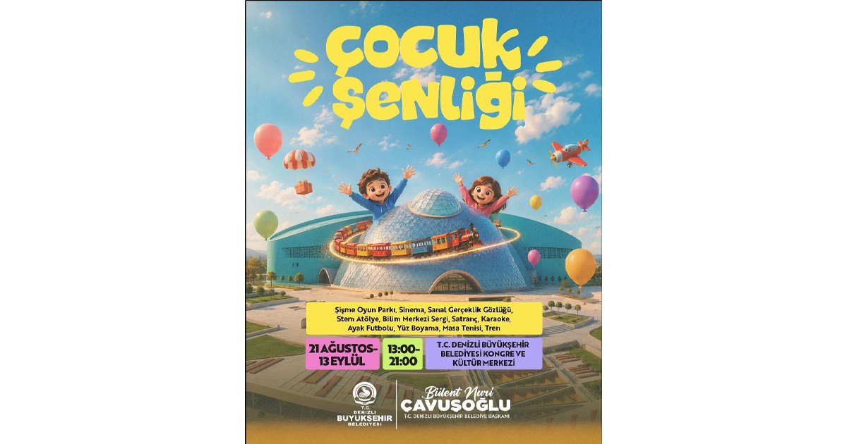 Bu şenlikte bilim, sanat ve eğlence bir arada