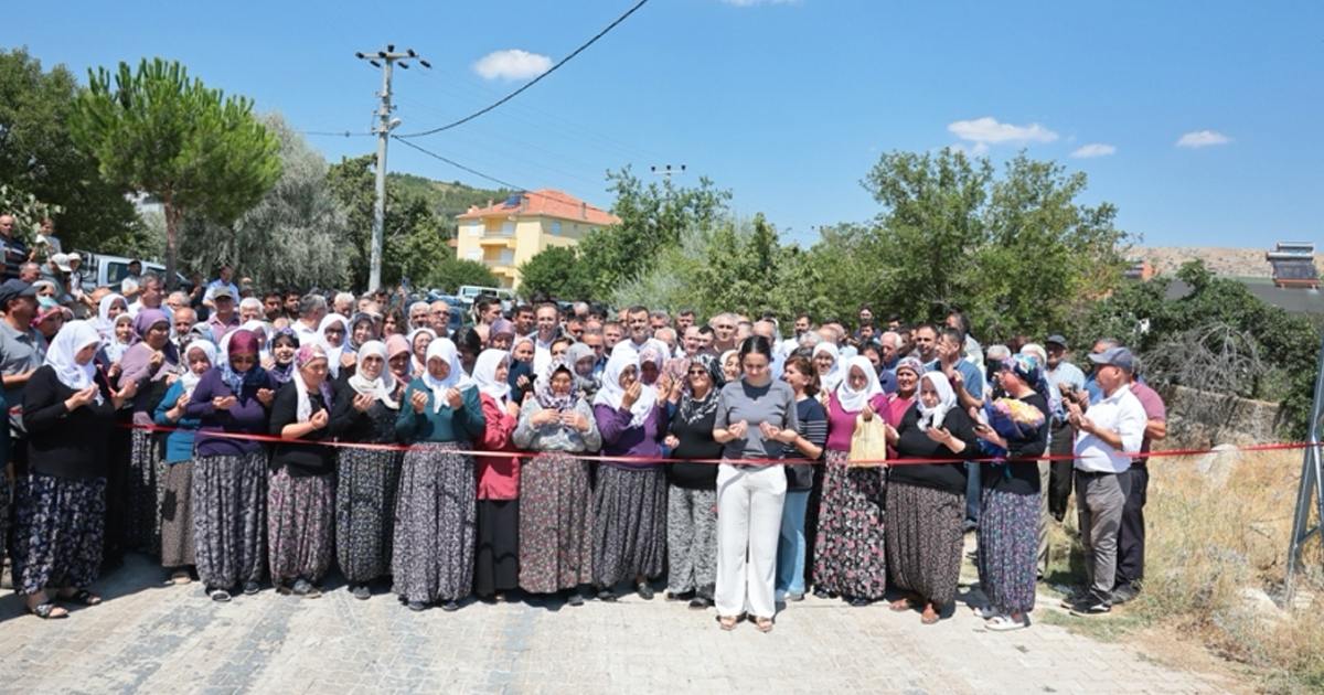 Gömce-İmrallı yolunda mutlu son