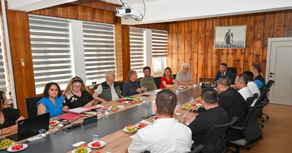 Denizli’de tarım ve kırsal kalkınma gündemiyle ağustos ayı istişare toplantısı yapıldı