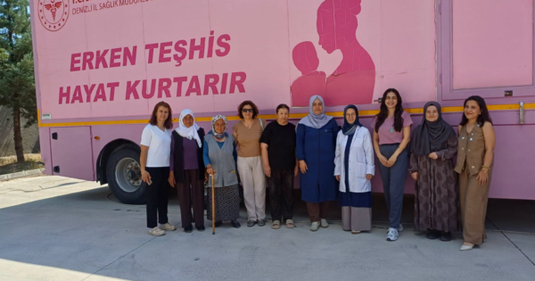 Çameli’nde kadınlara mobil kanser taraması