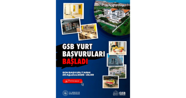GSB yurtları için başvurular başladı