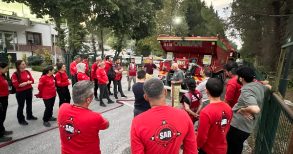 SAR Arama ve Kurtarma ekiplerine orman yangınlarıyla mücadele eğitimi