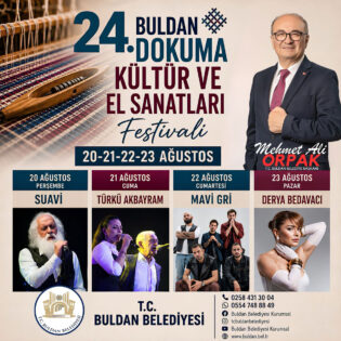 BULDAN DOKUMA KÜLTÜR VE EV SANATLARI FESTİVALİ DUYURUSU