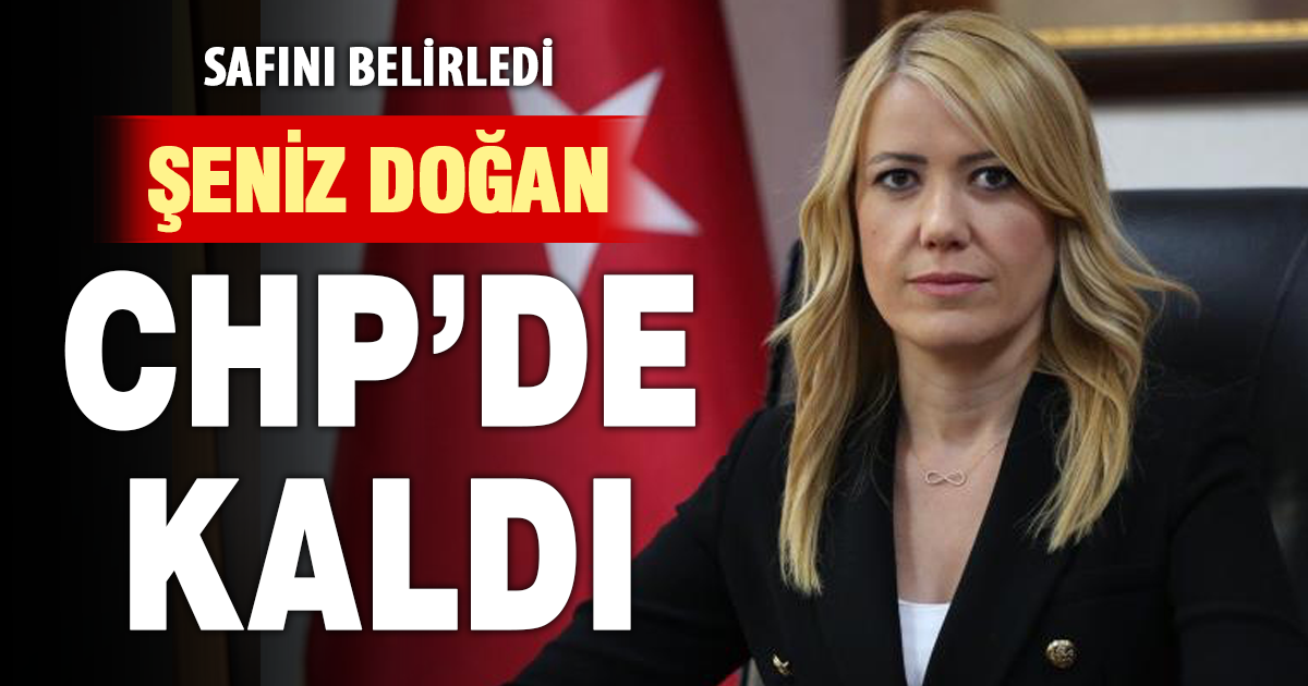 Merkezefendi’de Yeni Parti kararı sonrası dikkat çeken gelişme! Şeniz Doğan CHP’de kalıyor