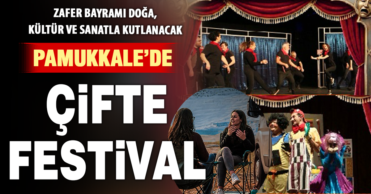 Pamukkale’de çifte festival düzenlenecek