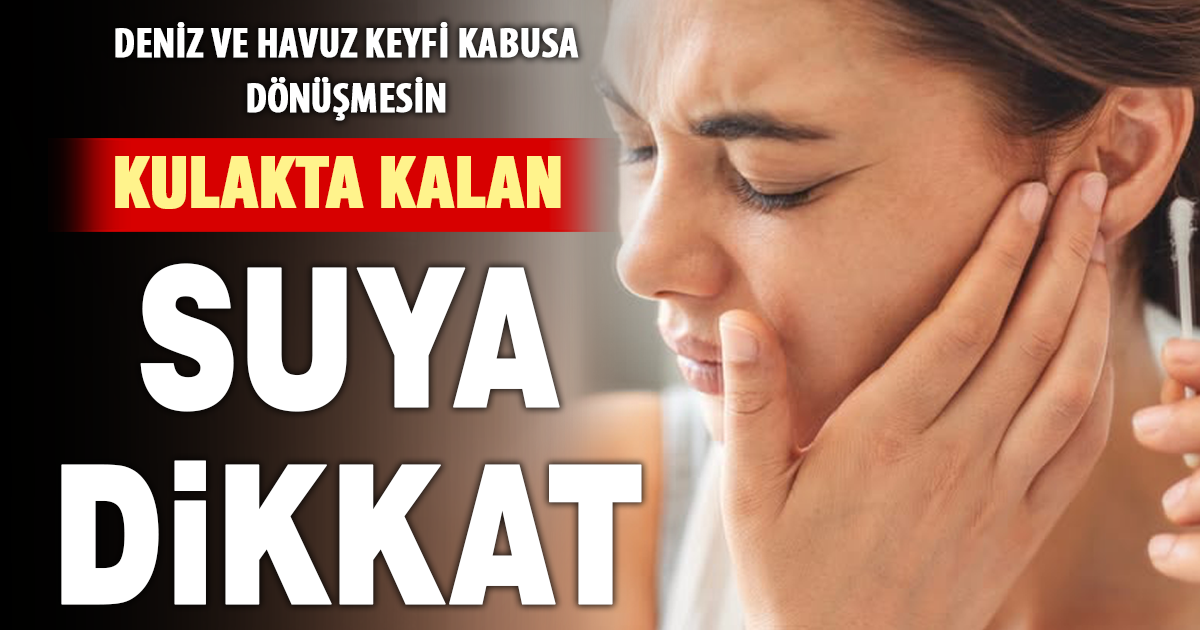 Kulak burun boğaz hastalıklarına kritik yaz uyarıları