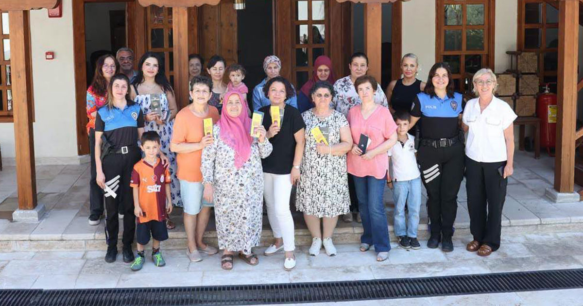 Merkezefendi’de kadınlara KADES bilgilendirmesi