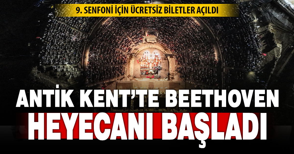 Beethoven’ın 9. Senfonisi için biletler erişime açıldı