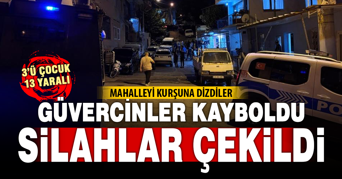 'Güvercin' kavgası: 3'ü çocuk, 13 yaralı 