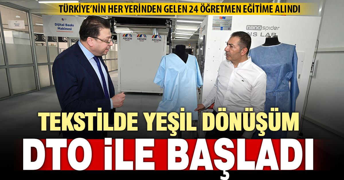 Türkiye genelindeki öğretmenlere Denizli’de yeşil dönüşüm eğitimi