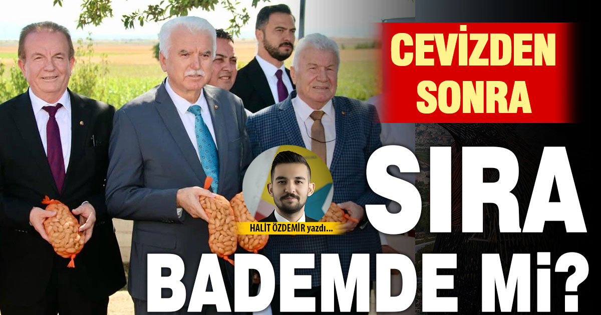 CEVİZDEN SONRA SIRA BADEMDE Mİ?