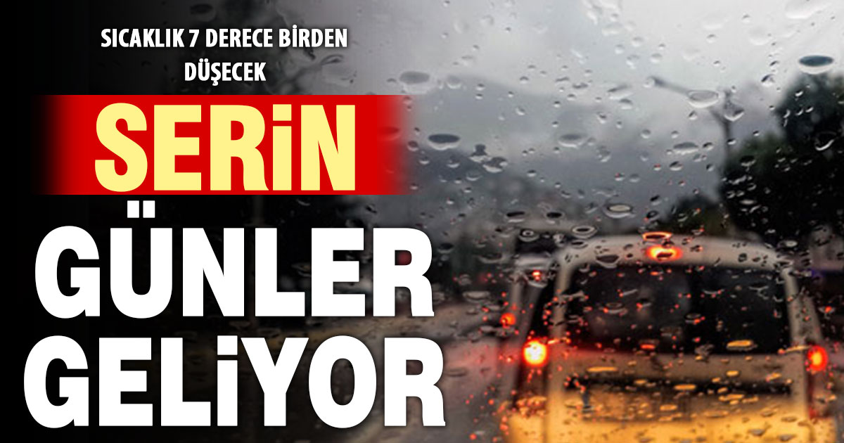 Denizli’de eylülün en soğuk günleri geliyor