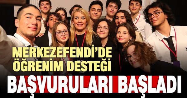 Merkezefendi’de öğrenim desteği başvuruları başladı