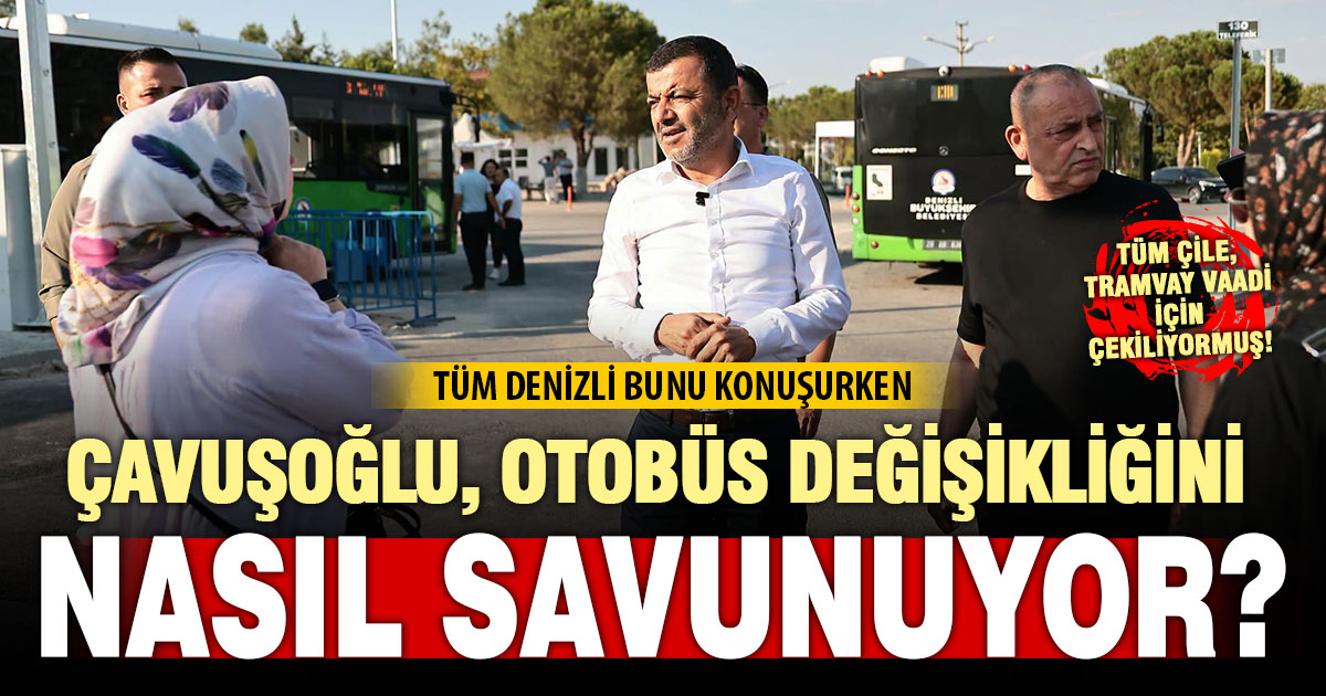 Çavuşoğlu, otobüslerdeki değişikliği nasıl savunuyor?