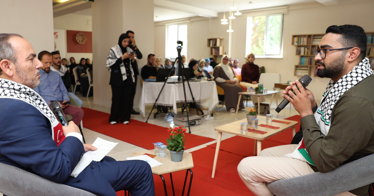 Gazze’de üniversite olmak: Gazze’nin sesi PAÜ Bilim Kafe’de