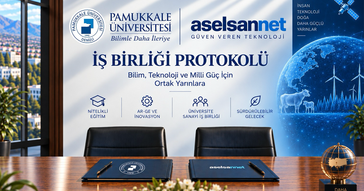 PAÜ ile ASELSANNET Arasında VITAL projesi kapsamında iş birliği