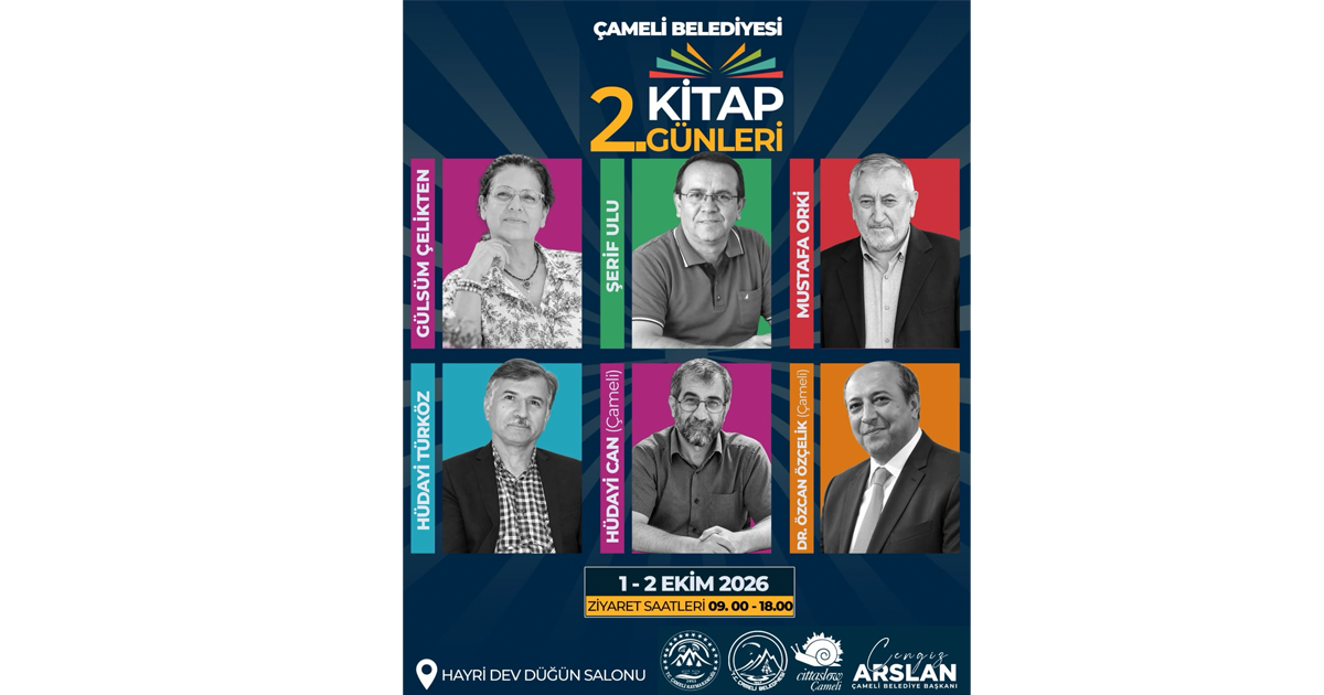 Çameli’nde 2. Kitap Günleri başlıyor