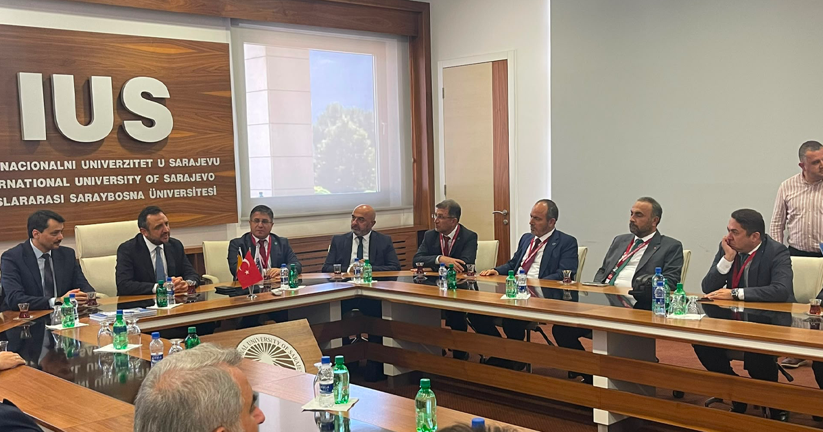 PAÜ, Saraybosna Yükseköğretim Deklarasyonu’na imza attı