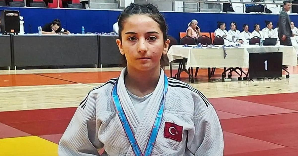 Şirin Yolcu judoda Türkiye üçüncüsü oldu