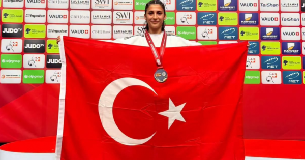 Milli judocu Bircan Altuntaş’tan Avrupa’da gümüş madalya