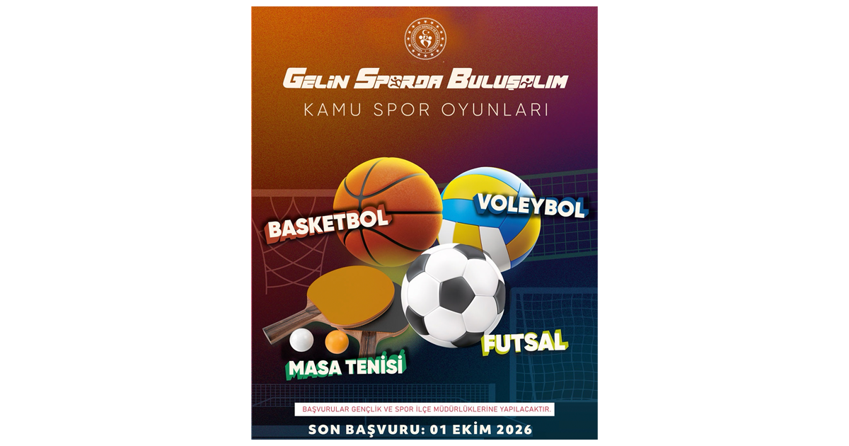 Kamu spor oyunları başlıyor