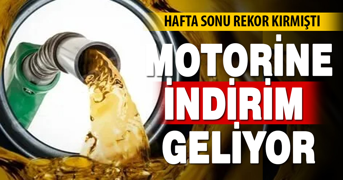 Motorinde dev indirim kapıda