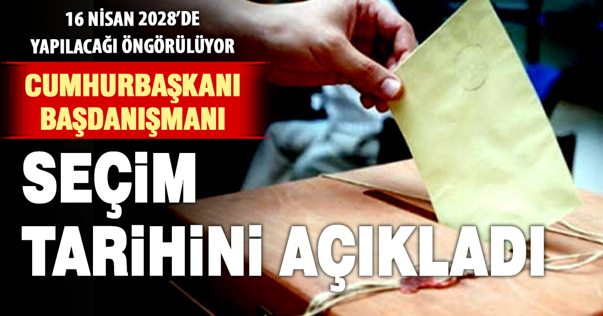 Mehmet Uçum’dan seçim tarihi açıklaması