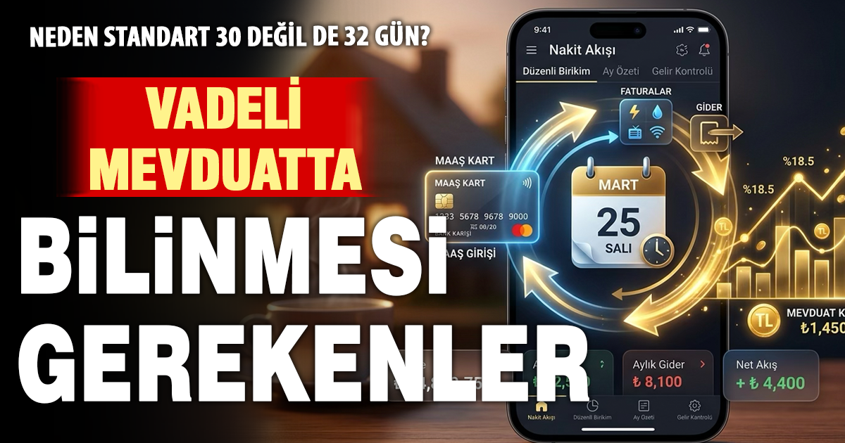Neden Standart 30 Değil de 32 Gün? Vadeli Mevduatta Bilinmesi Gerekenler