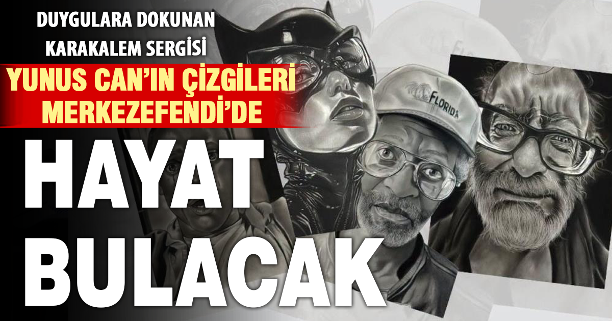 Yunus Can’ın kaleminden "Bir Çizgi, Bin Duygu" sergisi Merkezefendi’de 