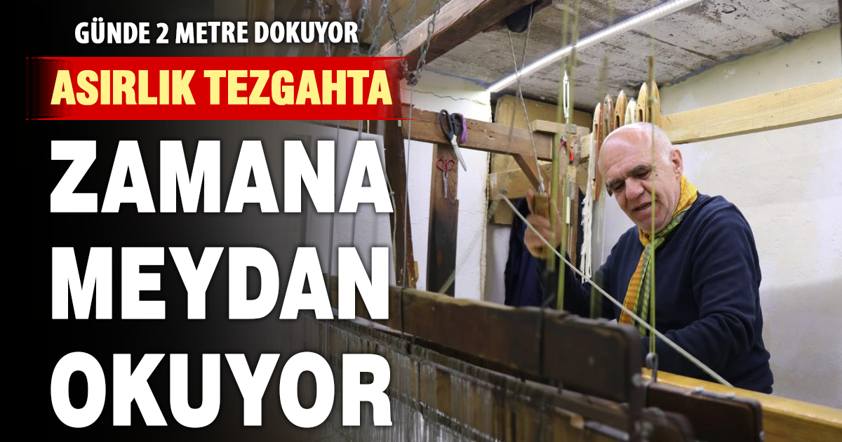 Asırlık el dokumacılığı ilmek ilmek gelecek kuşaklara aktarılıyor