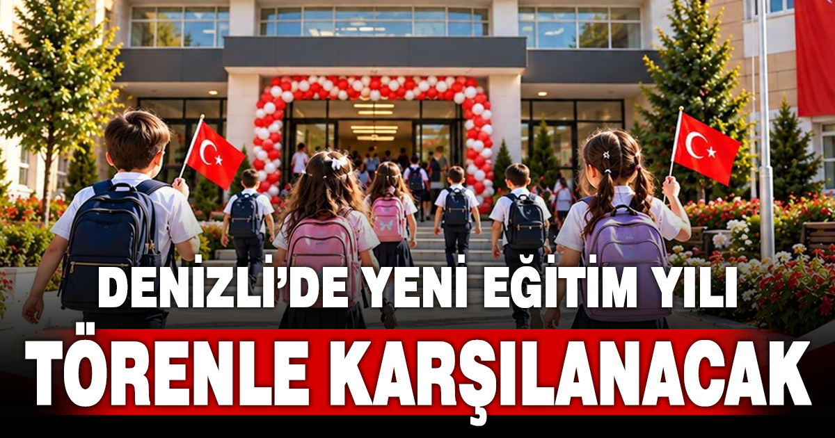 Denizli’de İlköğretim Haftası kutlama programı belli oldu