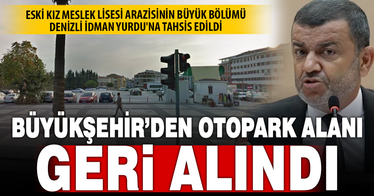 Eski Kız Meslek Lisesi arazisinde otopark tartışması