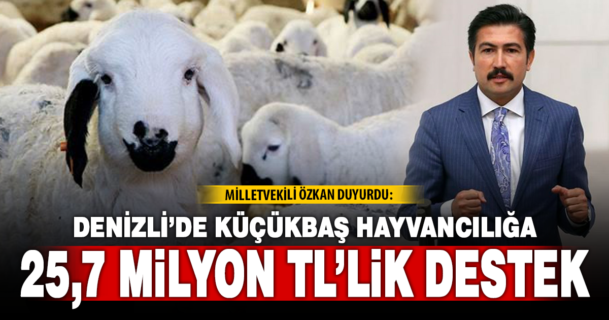 Cahit Özkan: Üreticimizin emeğini ve alın terini desteklemeye devam ediyoruz