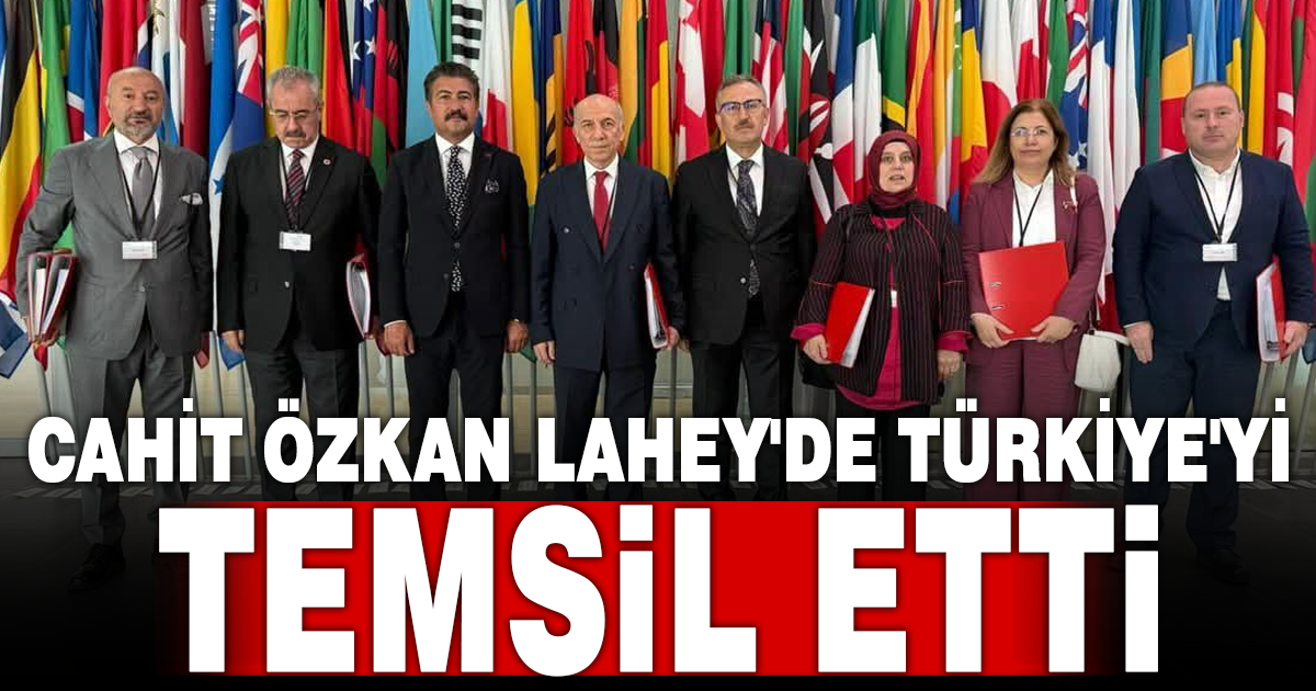 Cahit Özkan: Gazze’de yaşananların sorumluları hukuk önünde hesap verene kadar sürecin takipçisi olacağız