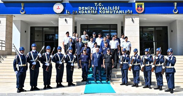 Vali Köşger’den İl Jandarma Komutanı Tuğgeneral Saruhan’a ziyaret