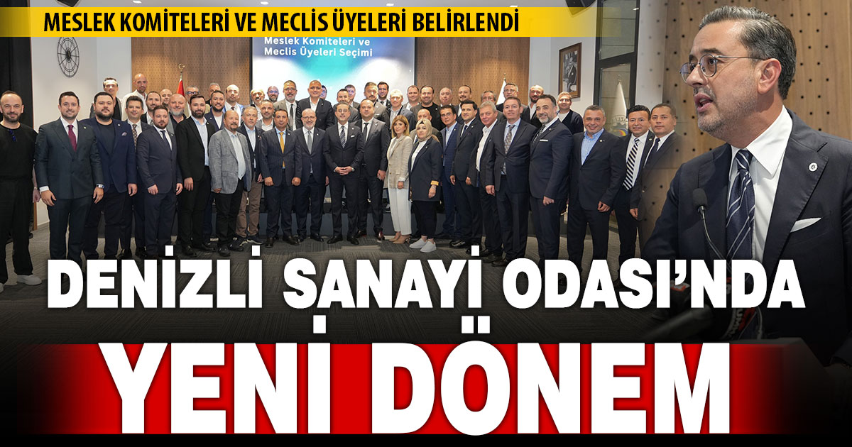 DSO’da yeni dönem: Meslek komiteleri ve meclis üyeleri belirlendi