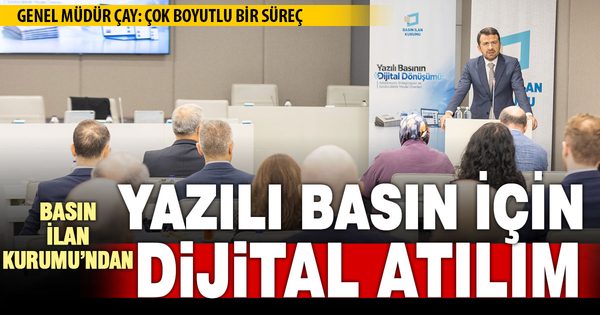 Basın İlan Kurumu, yazılı basının dijital dönüşümünü çalıştayda masaya yatırdı