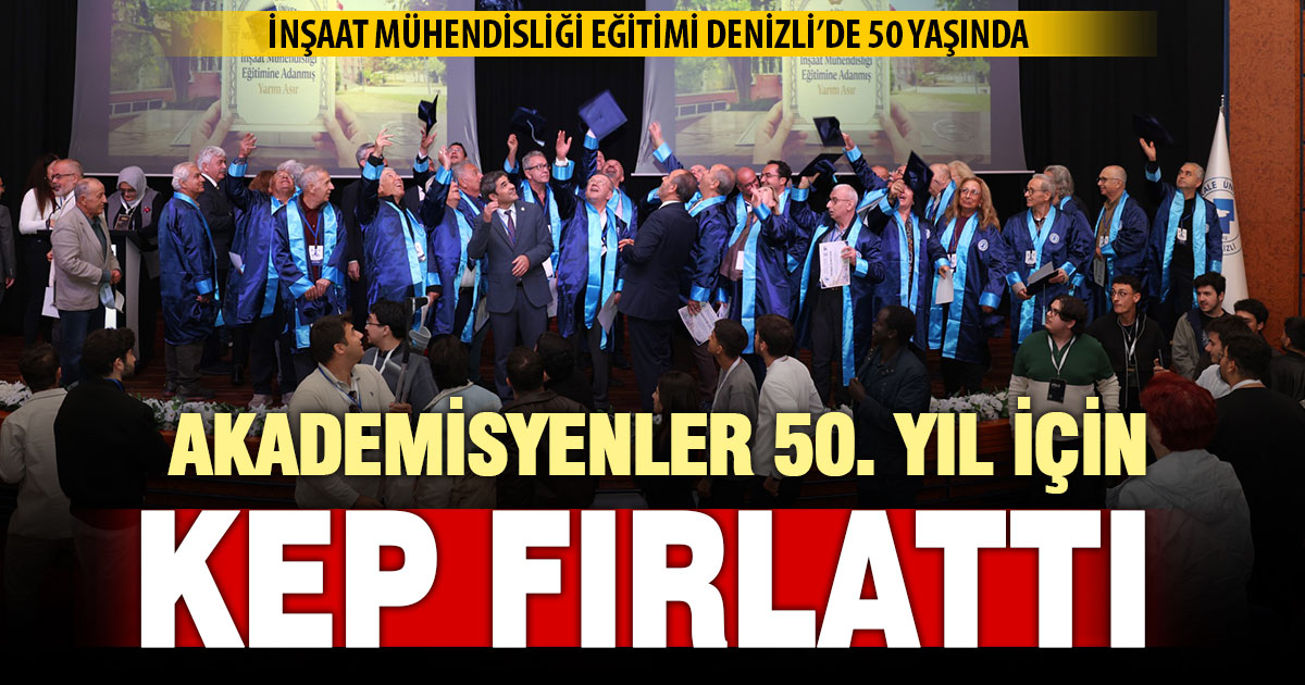 İnşaat mühendisliği eğitiminin başlangıcının 50. yılı kutlandı