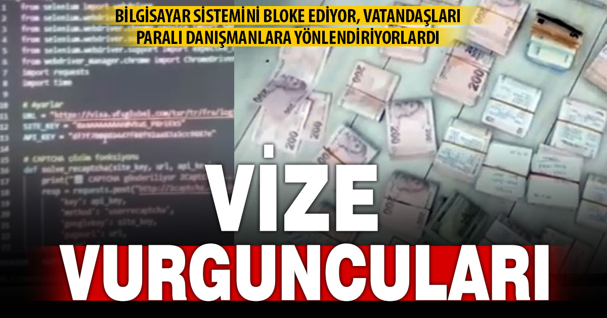 Vize danışmanlığı operasyonu: 60 gözaltı, 370 milyon TL haksız kazanç