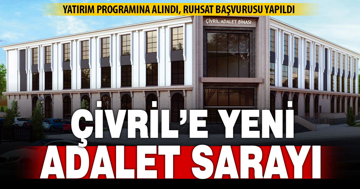 Çivril'in yeni adalet sarayı için inşaat ruhsatı alındı