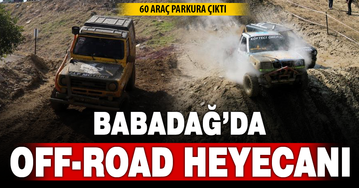 Babafest'te final günü adrenalin dolu off-road yarışlarıyla başladı 