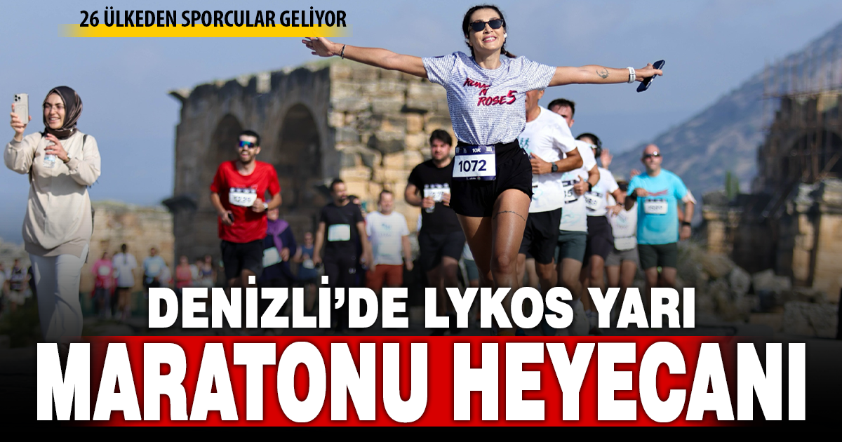 26 ülkeden sporcular Denizli’de buluşuyor