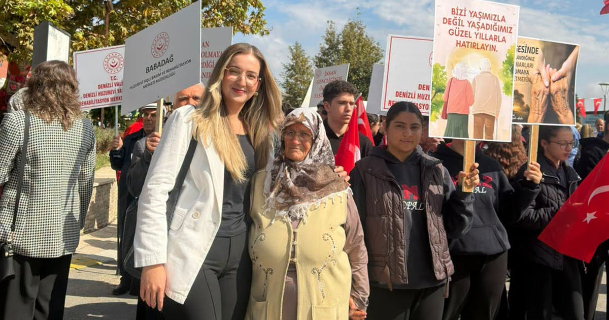 Babadağ’da Dünya Yaşlılar Günü kapsamında anlamlı etkinlik