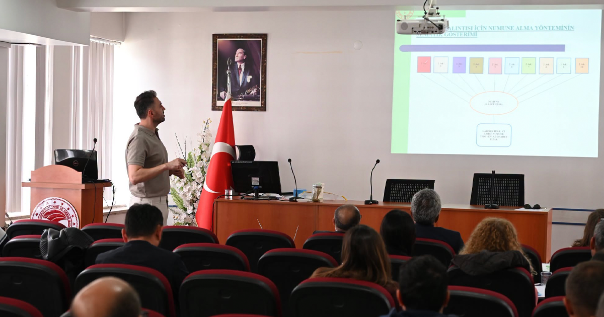 Denizli’de 31 gıda kontrol görevlisine kapsamlı eğitim
